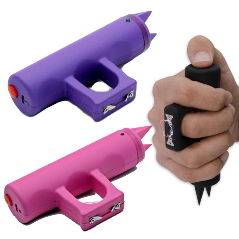 Jogger Stun Gun and Hammer Spike Strike Combo Self Defense Stun Guns - Tophatter Daily Deals