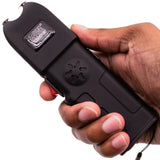 The Sanctuary 150 Million Volt Flashlight Stun Gun Panic Alarm Black Stun Guns - Tophatter Daily Deals