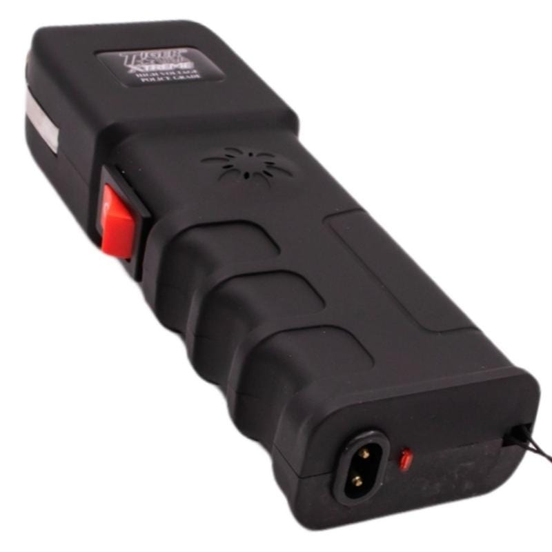 The Sanctuary 150 Million Volt Flashlight Stun Gun Panic Alarm Stun Guns - Tophatter Daily Deals