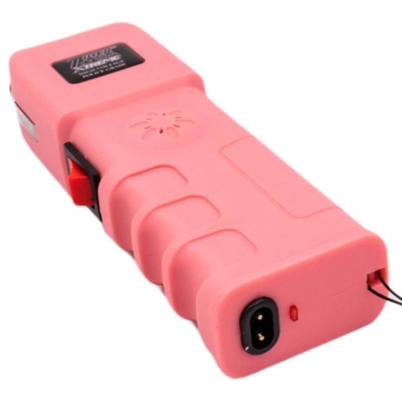 The Sanctuary 150 Million Volt Flashlight Stun Gun Panic Alarm Stun Guns - Tophatter Daily Deals