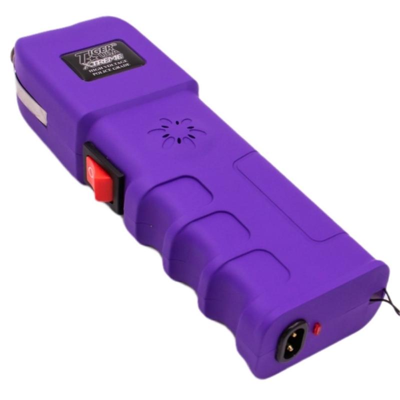 The Sanctuary 150 Million Volt Flashlight Stun Gun Panic Alarm Stun Guns - Tophatter Daily Deals