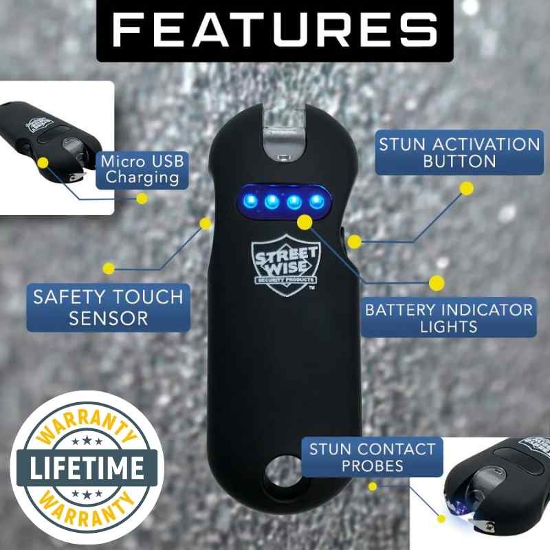 Smart 24,000,000 Key Chain Stun Gun Stun Guns - Tophatter Daily Deals