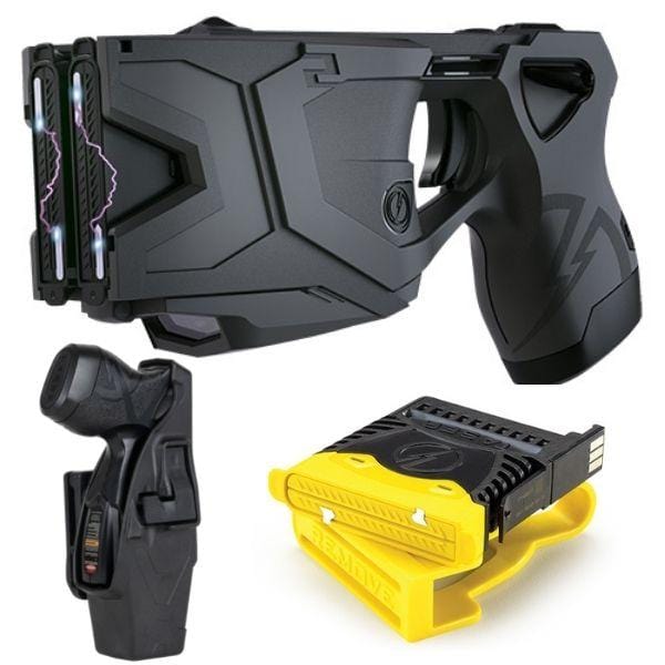 TASER® X2 Pro Series Defender Kit Police Strength Self Defense Taser - Tophatter Daily Deals