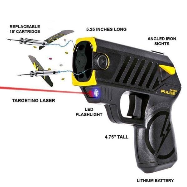 TASER® Pulse+ Police Strength Self Defense Taser - Tophatter Daily Deals