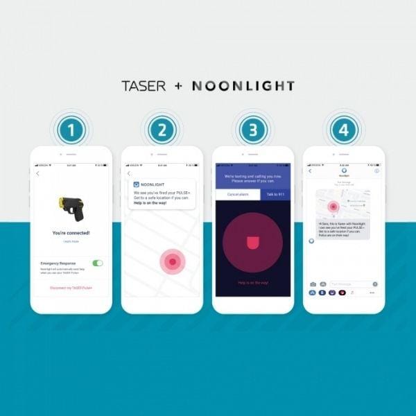 TASER® Pulse+ Police Strength Self Defense Taser - Tophatter Daily Deals