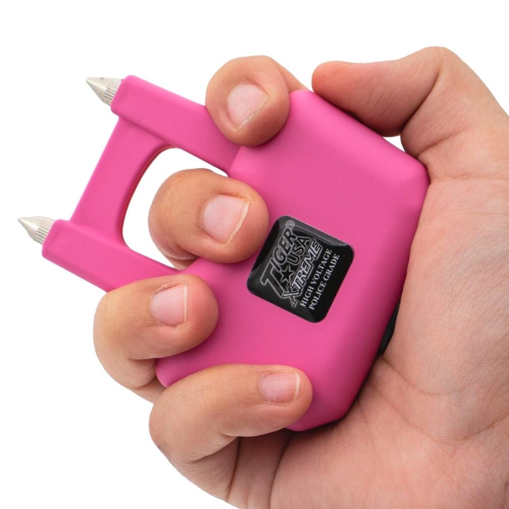 Tiger Claw 85 Million Volt Stun Gun Pink Stun Guns - Tophatter Daily Deals