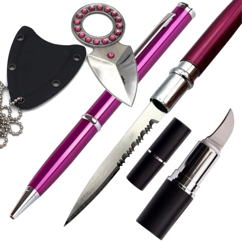 Triple Threat Covert Carry Self-Defense Kit Package Deals - Tophatter Daily Deals