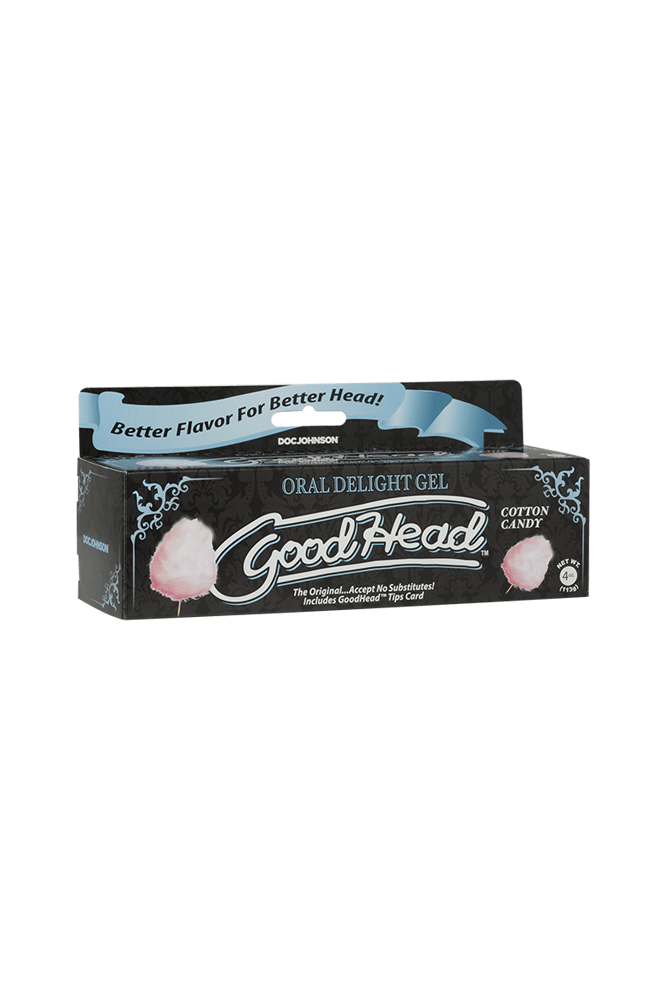 Doc Johnson - GoodHead - Oral Delight Gel - Cotton Candy - 4oz Liquid - Tophatter Daily Deals