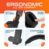 Delton 20X Wireless Computer Headset, Bluetooth Headphone with Microphone Mono On Ear Wireless Headset - Tophatter Daily Deals