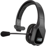 Delton 20X Wireless Computer Headset, Bluetooth Headphone with Microphone Mono On Ear Wireless Headset - Tophatter Daily Deals