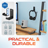 Delton 20X Wireless Computer Headset with USB Dongle and Hook, Trucker Bluetooth Headphone with Noise Canceling Mic Wireless Headset - Tophatter Daily Deals