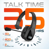 Delton 20X Wireless Computer Headset with USB Dongle Bluetooth Headphone Wireless Headset - Tophatter Daily Deals