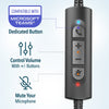 Delton 32Y USB Headset Noise Canceling Stereo Headphone Wired Headset - Tophatter Daily Deals