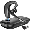Delton 95X Wireless Computer Headset: Executive Bluetooth Headphone Active Noise Cancellation Earpiece Wireless Headset - Tophatter Daily Deals