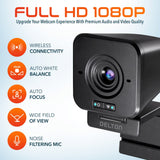 Delton C50 1080p Wireless Webcam with Microphone Webcam - Tophatter Daily Deals