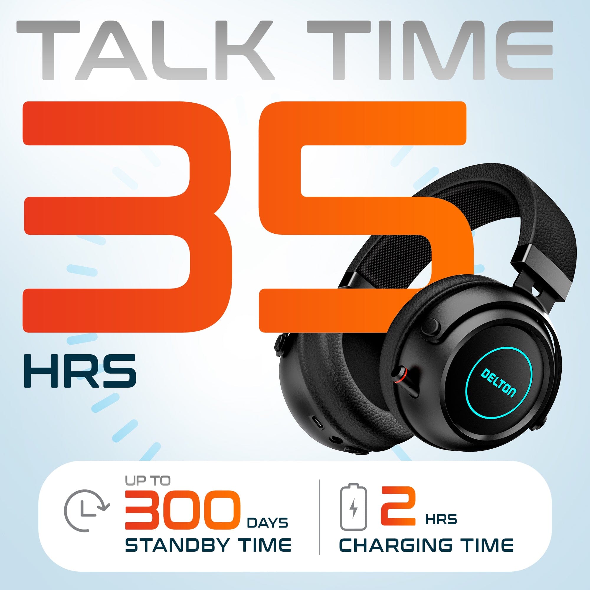 Delton G520 Wireless Bluetooth Headset Gaming and Computer Headphone Wireless Headset - Tophatter Daily Deals