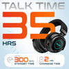 Delton G520 Wireless Bluetooth Headset Gaming and Computer Headphone Wireless Headset - Tophatter Daily Deals