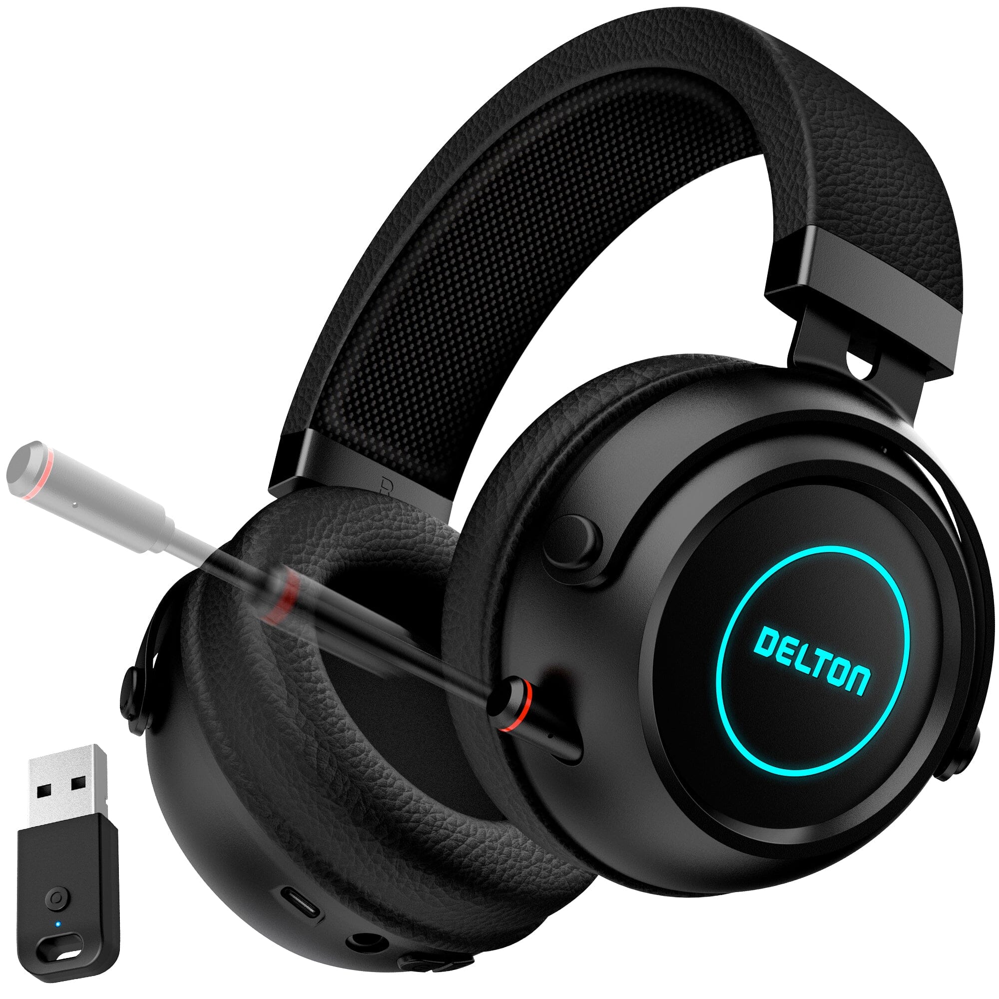 Delton G520 Wireless Bluetooth Headset Gaming and Computer Headphone Wireless Headset - Tophatter Daily Deals