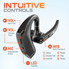 Delton K130 Wireless Computer Earbud Headset Bluetooth Headphone Wireless Headset - Tophatter Daily Deals