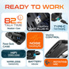 Delton K130 Wireless Computer Earbud Headset Bluetooth Headphone Wireless Headset - Tophatter Daily Deals