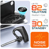 Delton K130 Wireless Computer Earbud Headset Bluetooth Headphone Wireless Headset - Tophatter Daily Deals