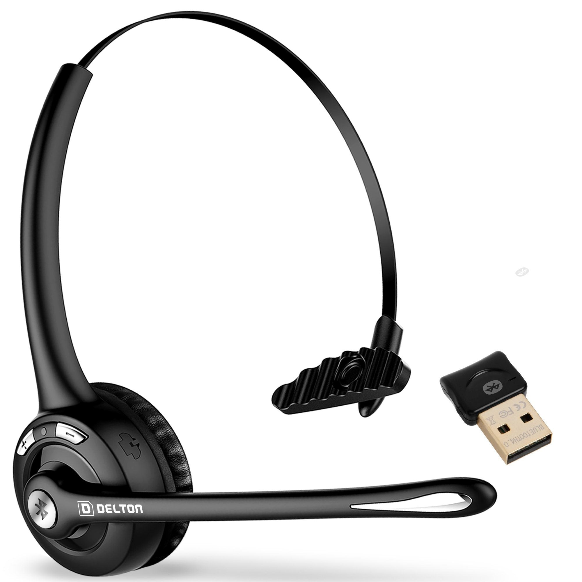 Delton On-Ear Bluetooth Headphone with Microphone Headset With Microphone - Tophatter Daily Deals