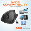 Delton S30 Ergonomic 2.4G Wireless Mouse Optical Computer Pointing Device Wireless Mouse - Tophatter Daily Deals