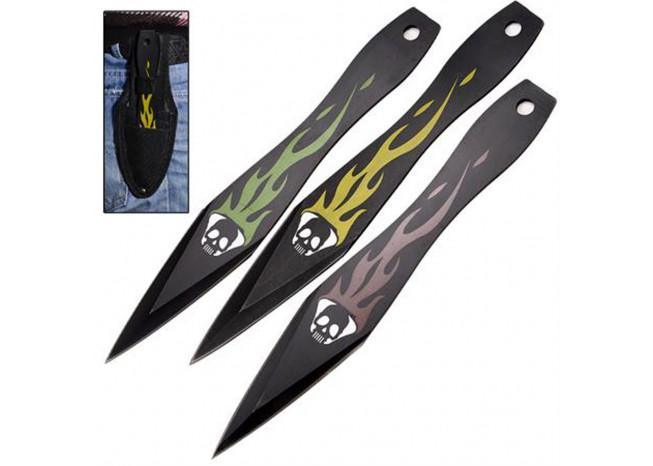 Demon Dart 3 Piece Throwing Knives knives - Tophatter Daily Deals