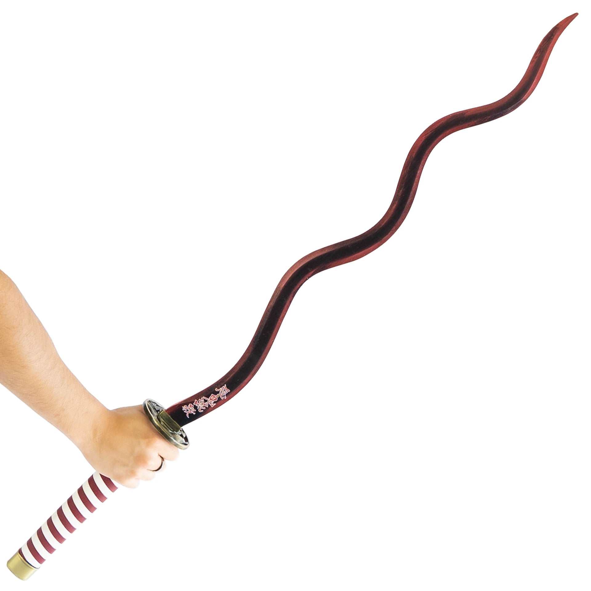 Obanai Iguro's Twisted Nichirin Katana Anime Sword - Tophatter Daily Deals
