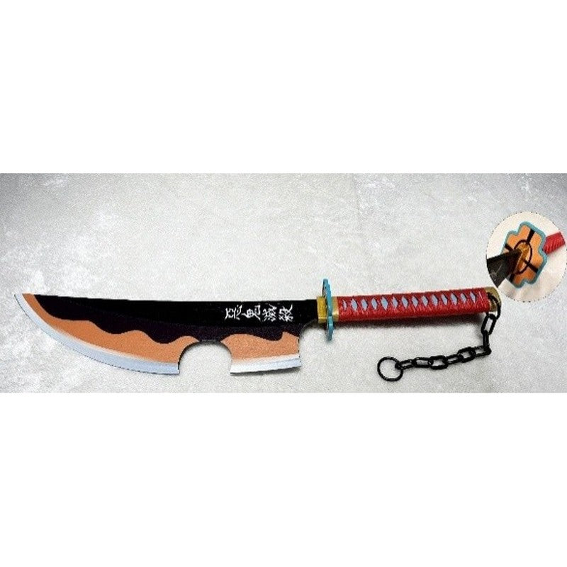 Demon Slayer - Tengen Uzui Nichirin Blade (Cosplay Safe Wood) Sword - Tophatter Daily Deals