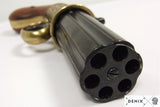 6 Cannon "Pepperbox" Revolver - London 1840 (Brass) Replica Cannon - Tophatter Daily Deals
