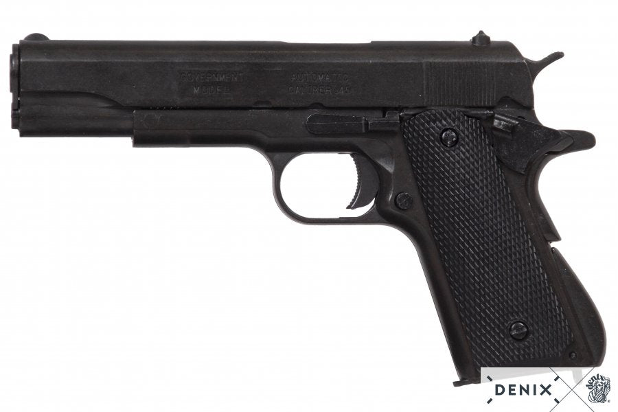 M1911A1 Colt "Military" USA Service Pistol (Black/Black) Pistol Replica - Tophatter Daily Deals