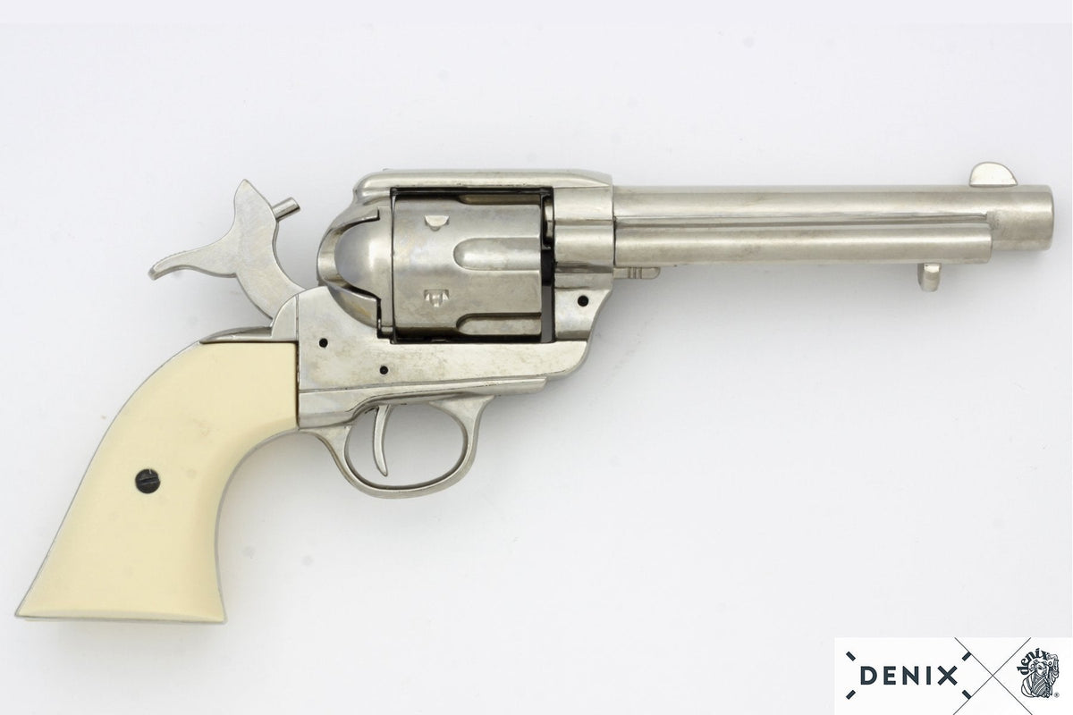 Colt 'Lone Ranger' Single Action Army 5.5" (Bright Nickel) - USA 1873