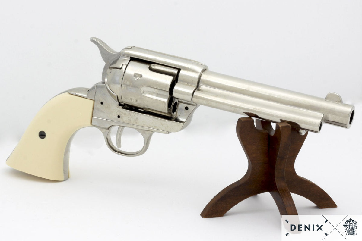 Colt 'Lone Ranger' Single Action Army 5.5" (Bright Nickel) - USA 1873