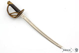 US Civil War Officer's Sabre with Scabbard Collectible (26cm) Sword Sheath - Tophatter Daily Deals