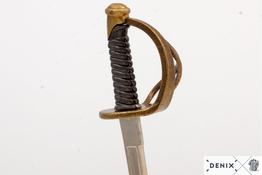 US Civil War Officer's Sabre with Scabbard Collectible (26cm) Sword Sheath - Tophatter Daily Deals