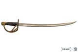 US Civil War Officer's Sabre with Scabbard Collectible (26cm) Sword Sheath - Tophatter Daily Deals