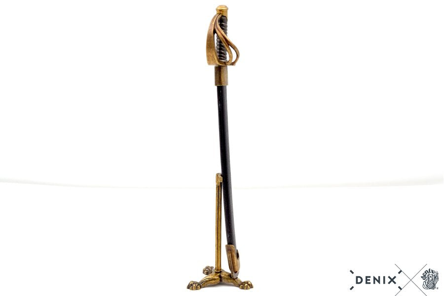 US Civil War Officer's Sabre with Scabbard Collectible (26cm) Sword Sheath - Tophatter Daily Deals