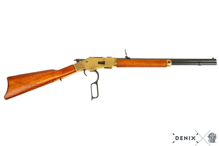 "The Gun That Won The West" Winchester '73 Repeating Rifle (Black, Gold) - USA 1873