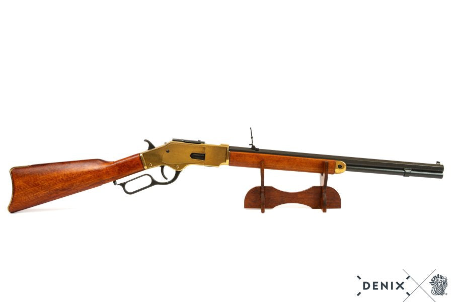 "The Gun That Won The West" Winchester '73 Repeating Rifle (Black, Gold) - USA 1873