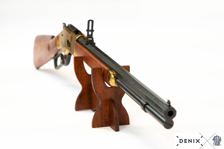 "The Gun That Won The West" Winchester '73 Repeating Rifle (Black, Gold) - USA 1873
