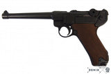 Luger Parabellum P08 (Wood Grips) - Germany WWI & WWII Gun Replica - Tophatter Daily Deals
