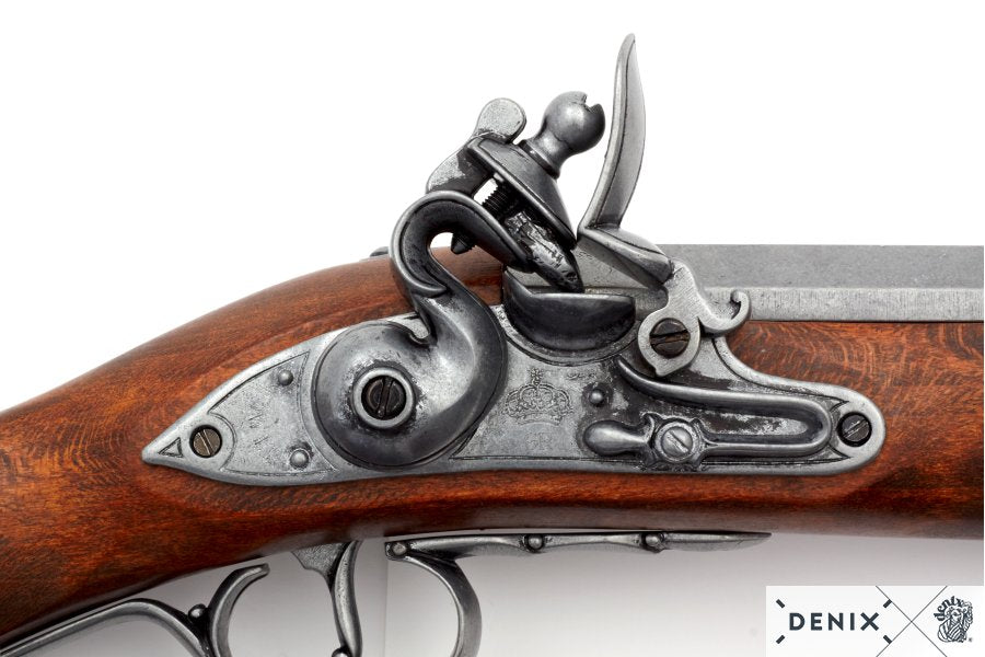 Pirate Flintlock Blunderbuss - 18th Century English Pistol Replica - Tophatter Daily Deals