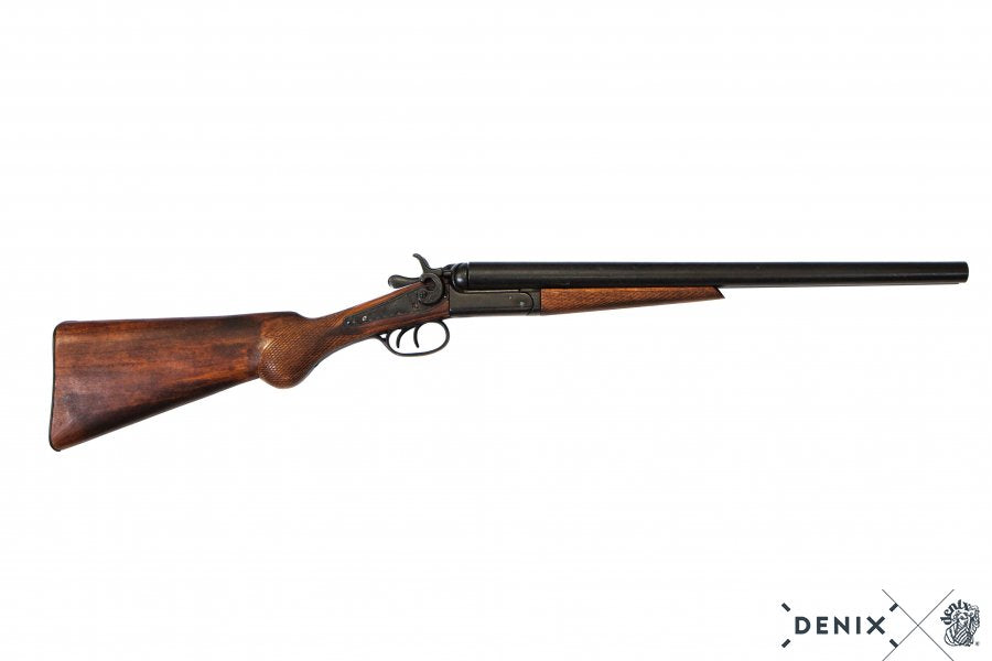 Wyatt Earp Double Barrel Shotgun Display Replica USA 1868 Collectible Replica - Tophatter Daily Deals