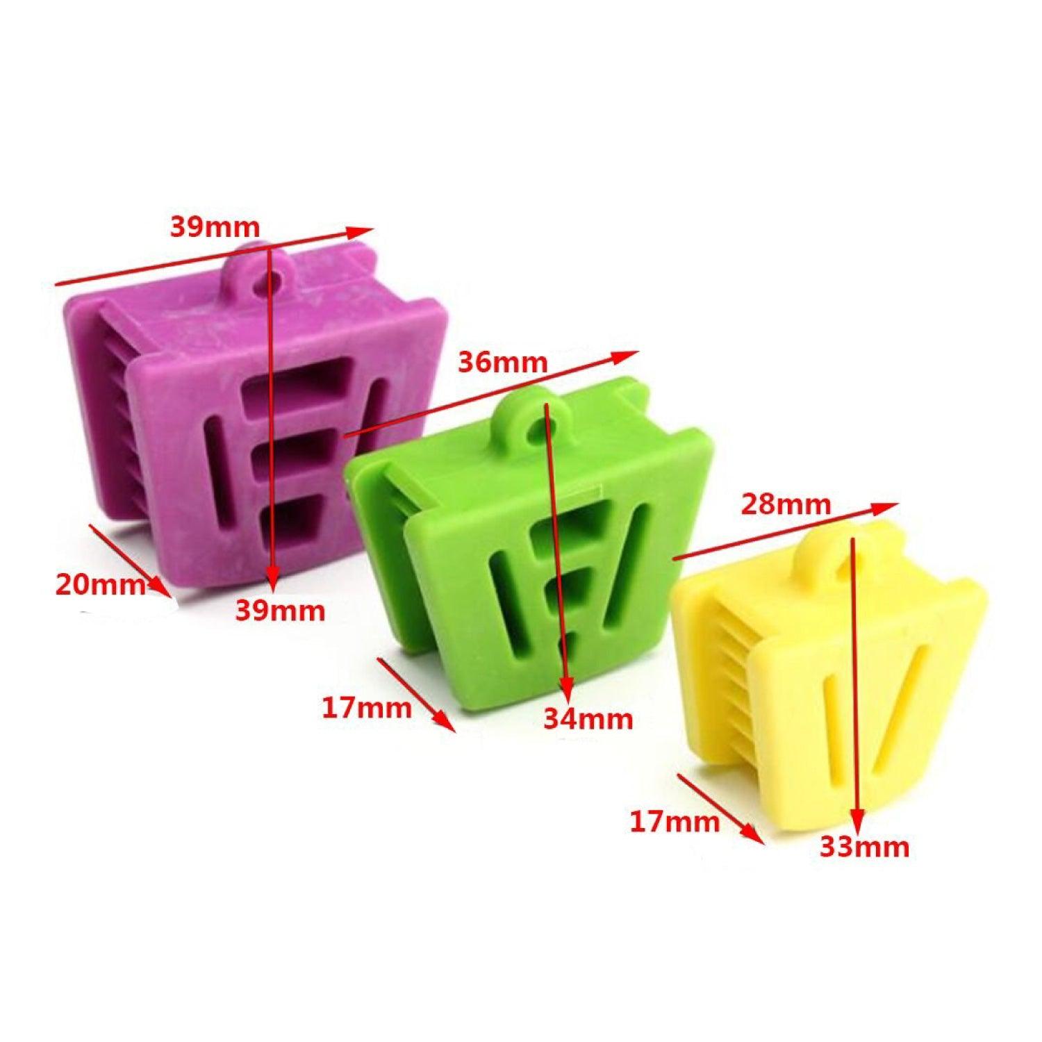 Dental Bite Block - 3 pcs Dental Silicone Occlusal Pad Rubber Bite Blocks Mouth Prop Health Care - Tophatter Daily Deals