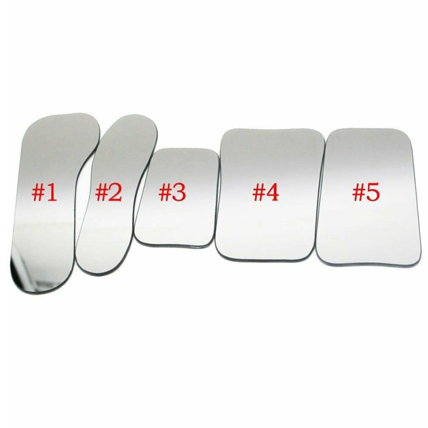 Dental Photography Mirrors - 5pcs Intra-Oral Mirror Dental Care Kits Oral Photographic Reflector Dental Orthodontic Intraoral Photographic Health Care - Tophatter Daily Deals