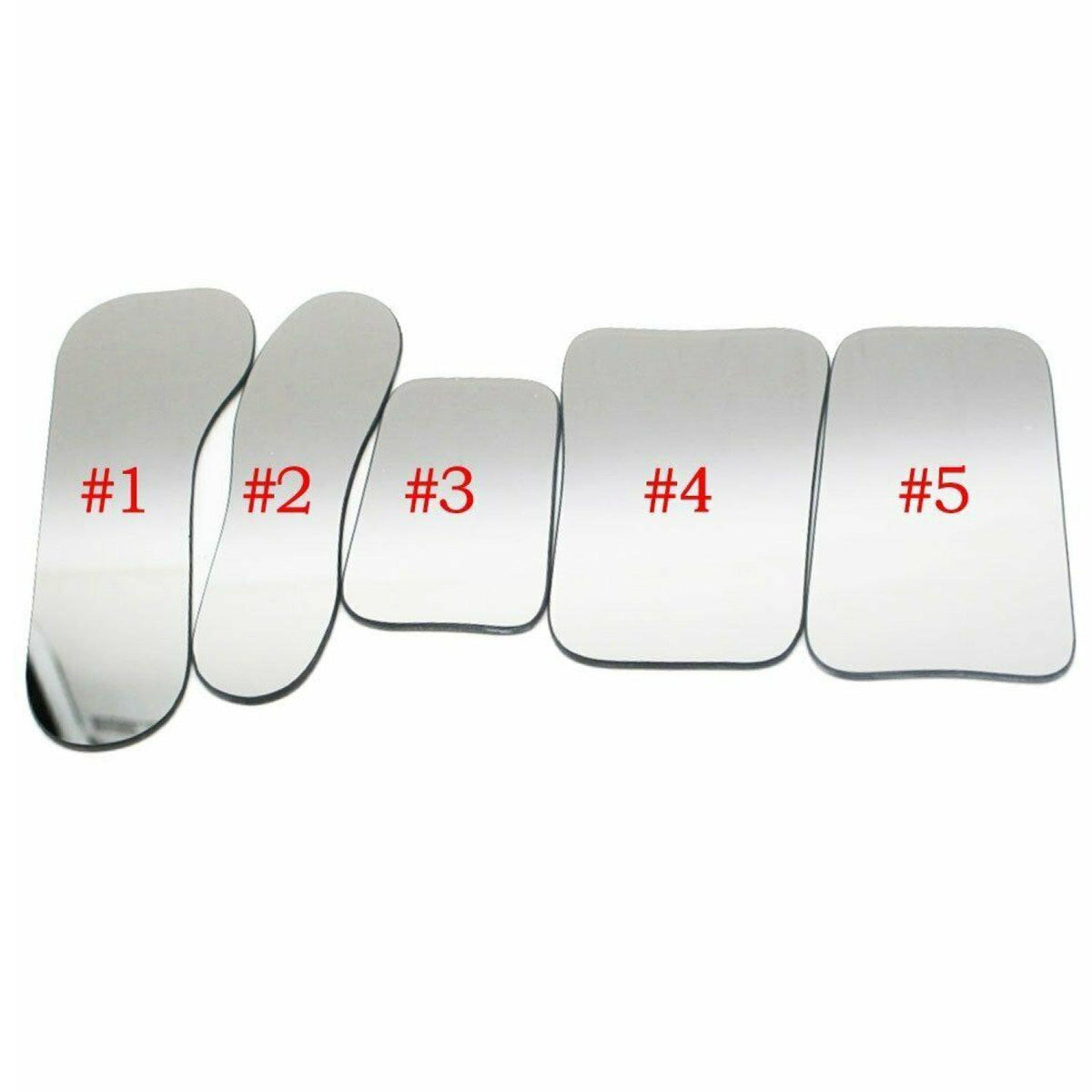 Dental Photography Mirrors - 5pcs Intra-Oral Mirror Dental Care Kits Oral Photographic Reflector Dental Orthodontic Intraoral Photographic Health Care - Tophatter Daily Deals