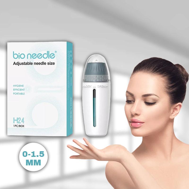 Adjustable Derma Stamp - 0-1.5mm 24 Titanium Microneedles For Home Microneedling Health & Beauty - Tophatter Daily Deals