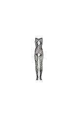 Shots Toys - Le Désir - DES023 - Crotchless Lace Bodystocking - Black - OS Lingerie - Tophatter Daily Deals