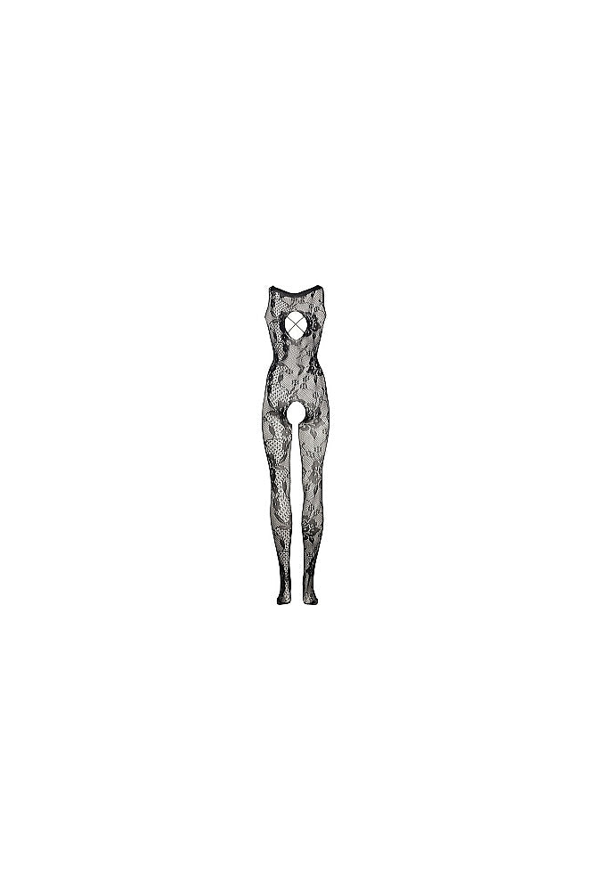 Shots Toys - Le Désir - DES023X - Crotchless Lace Bodystocking - Black - OS/XL Lingerie - Tophatter Daily Deals
